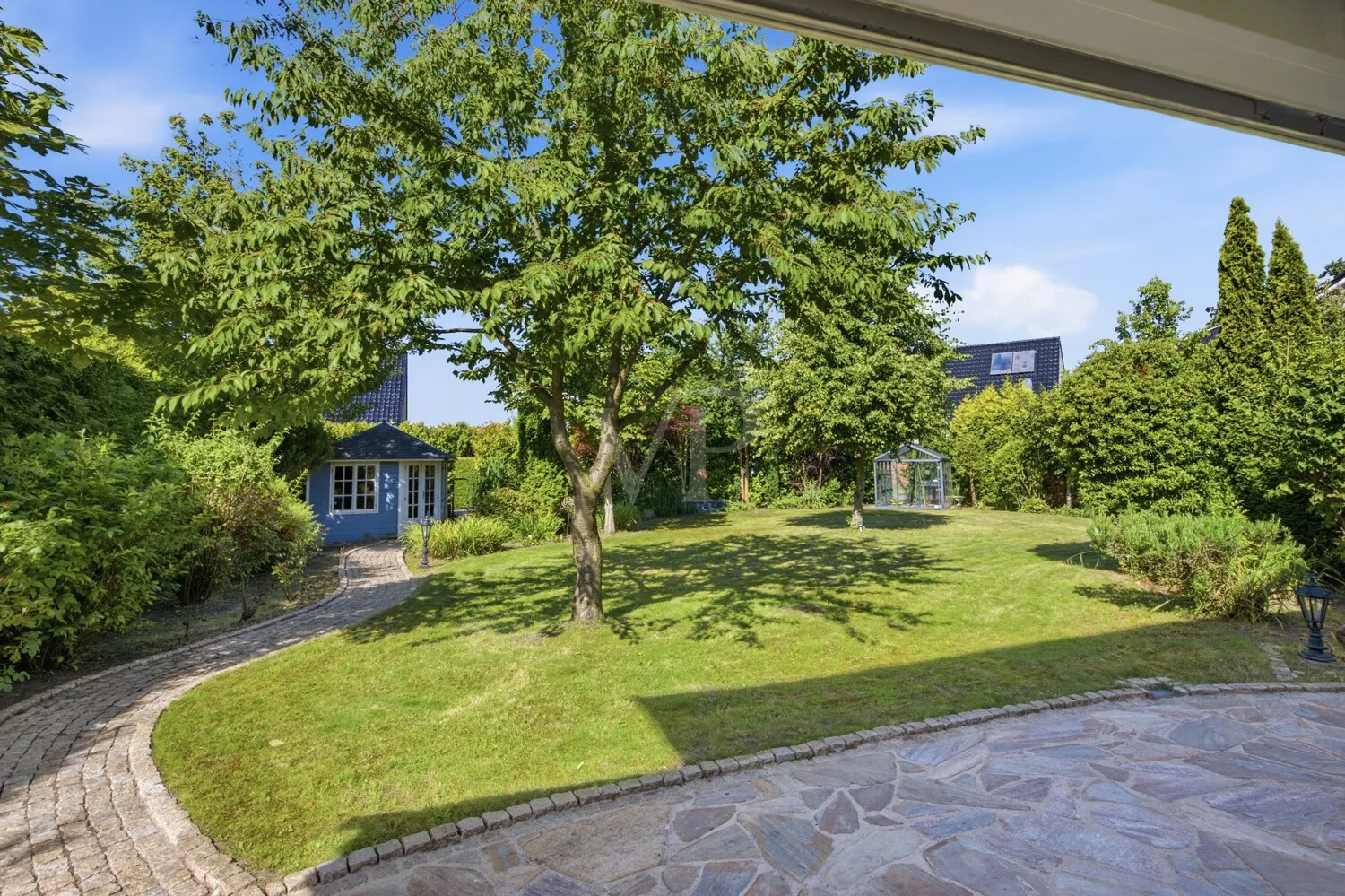 Blick in den Garten