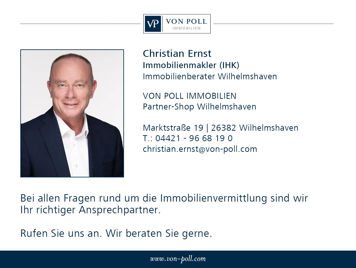 Visitenkarten Makler