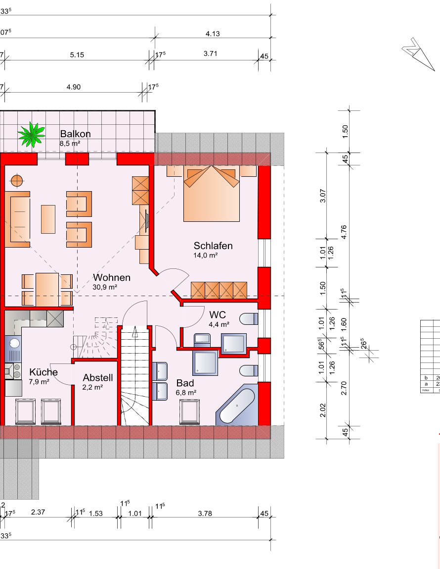Grundriss OG