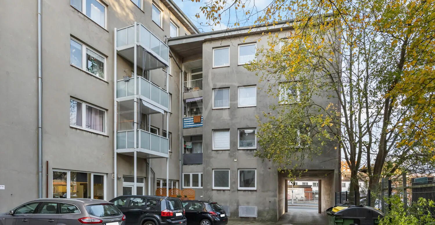 Gebäudeansicht von Hinten