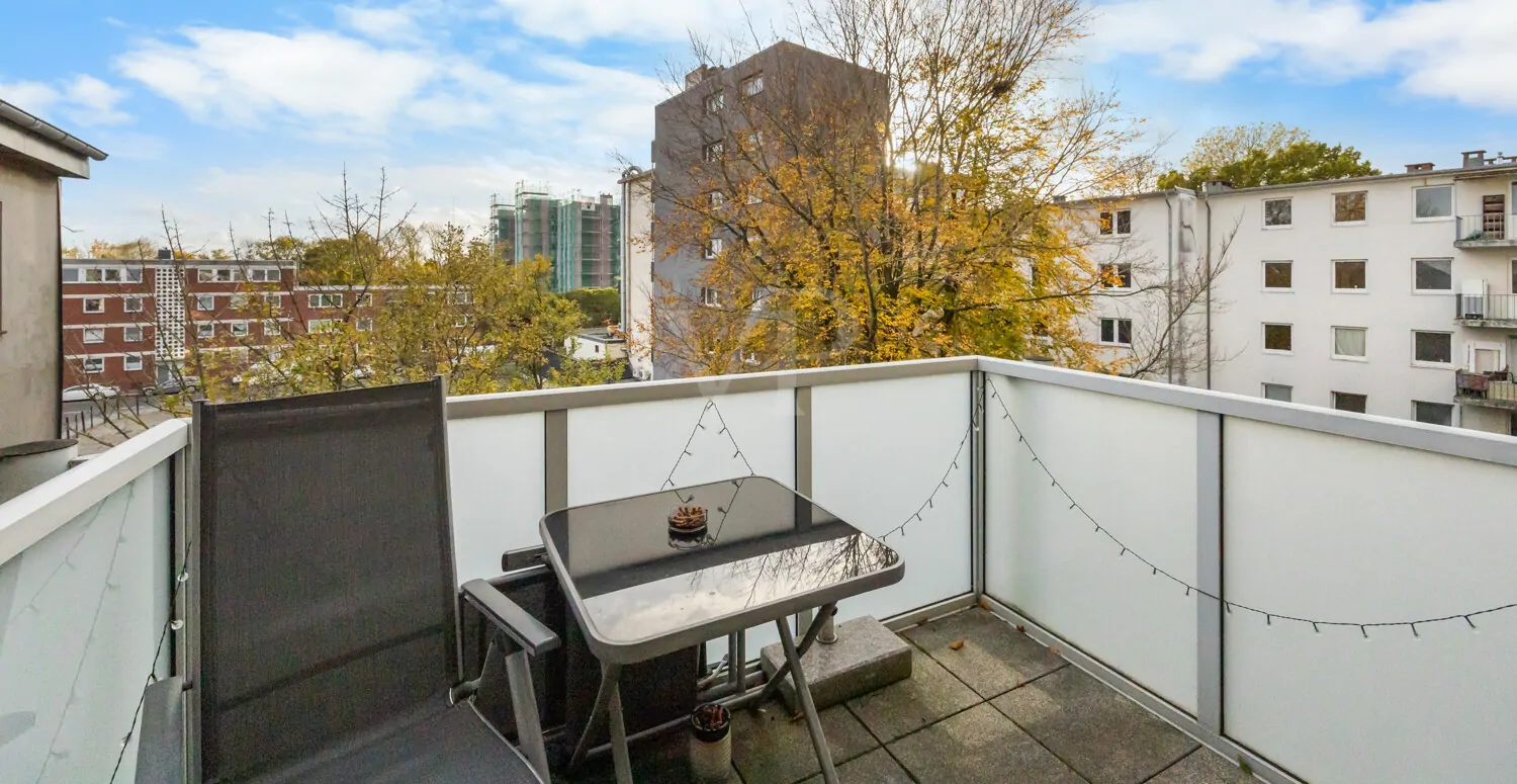3.OG rechts - Balkon