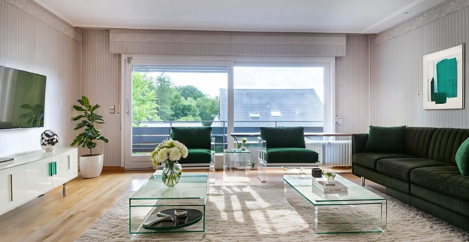 Einrichtungsbeispiel Wohnbereich