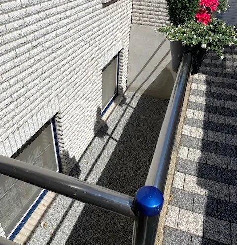 Blick zum Souterrain