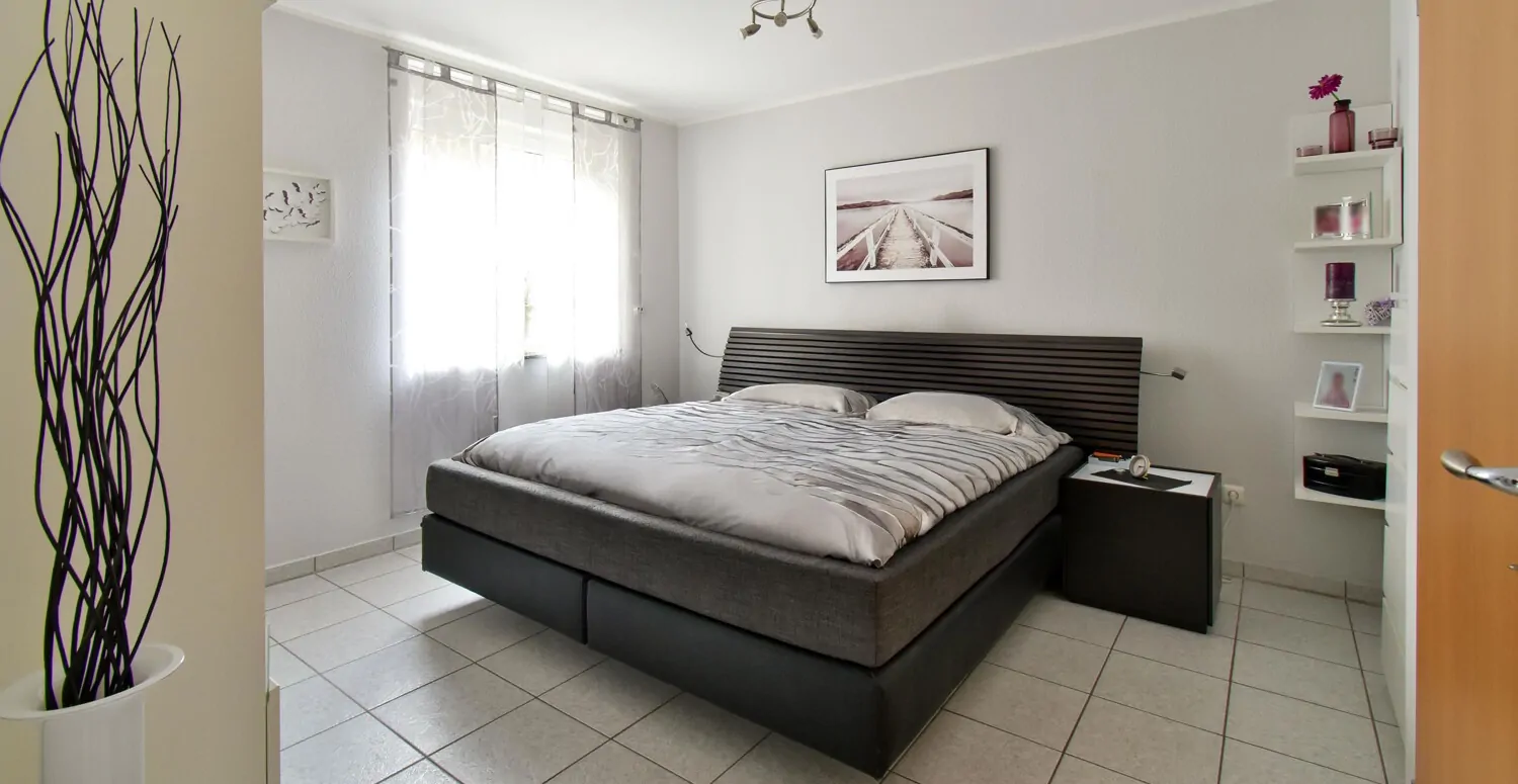 Schlafzimmer I im Souterrain