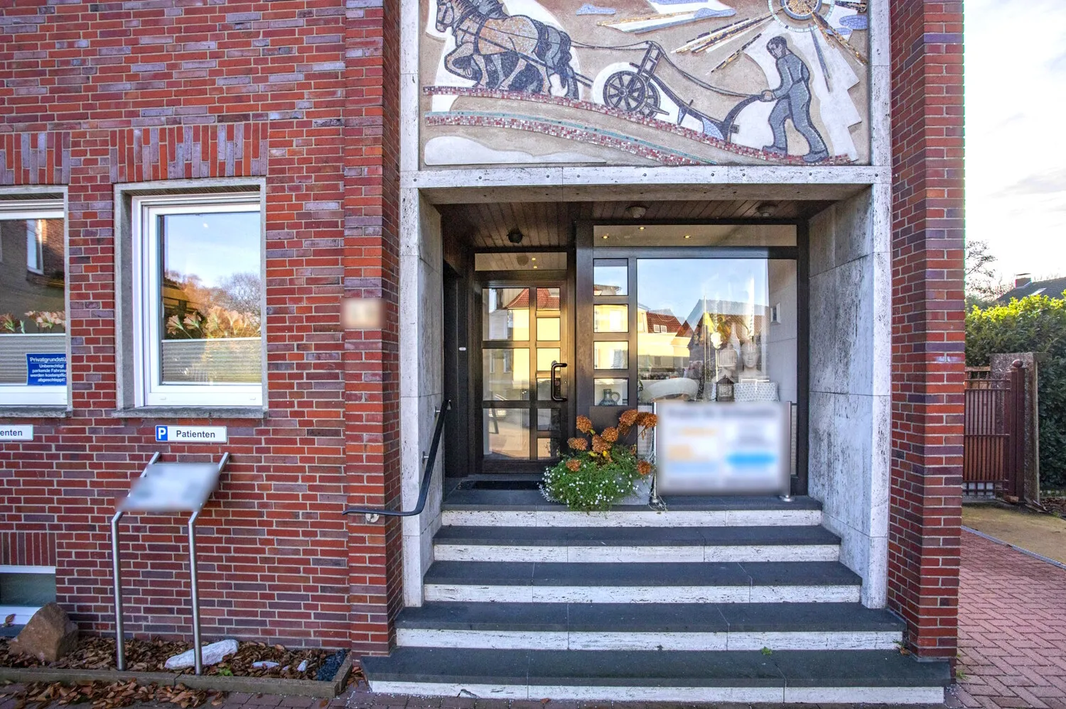 Eingang Praxis