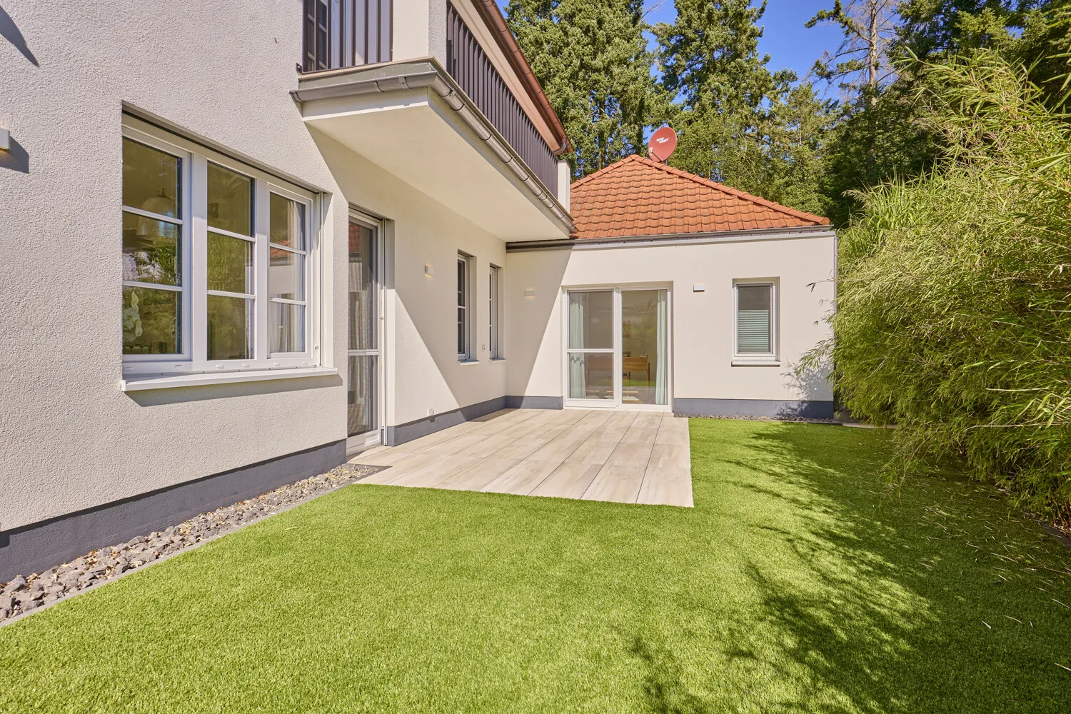 Terrasse am Gästezimmer