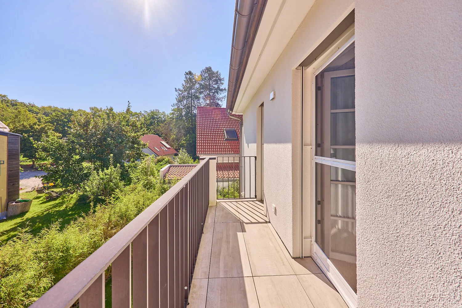 Balkon vom Schlafzimmer