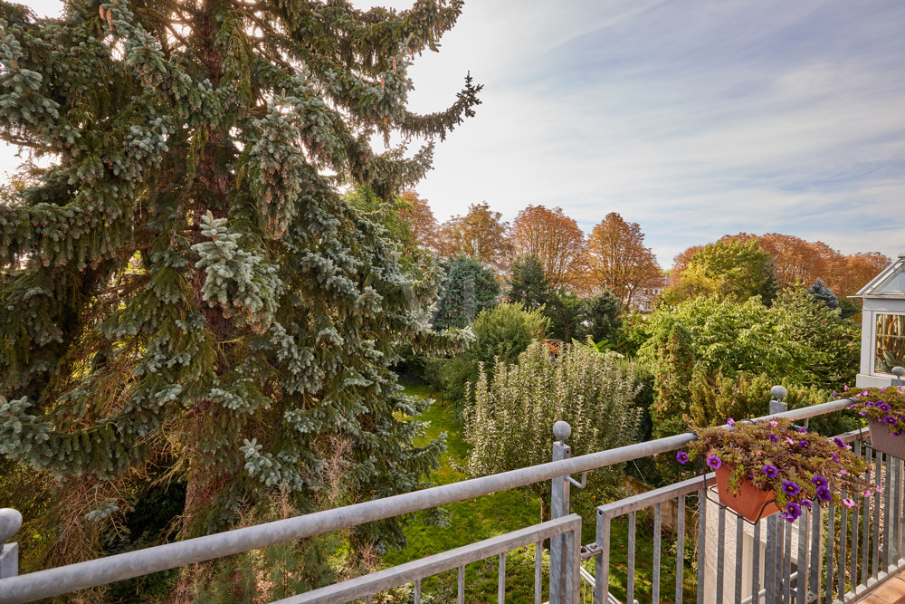 Sicht vom Balkon