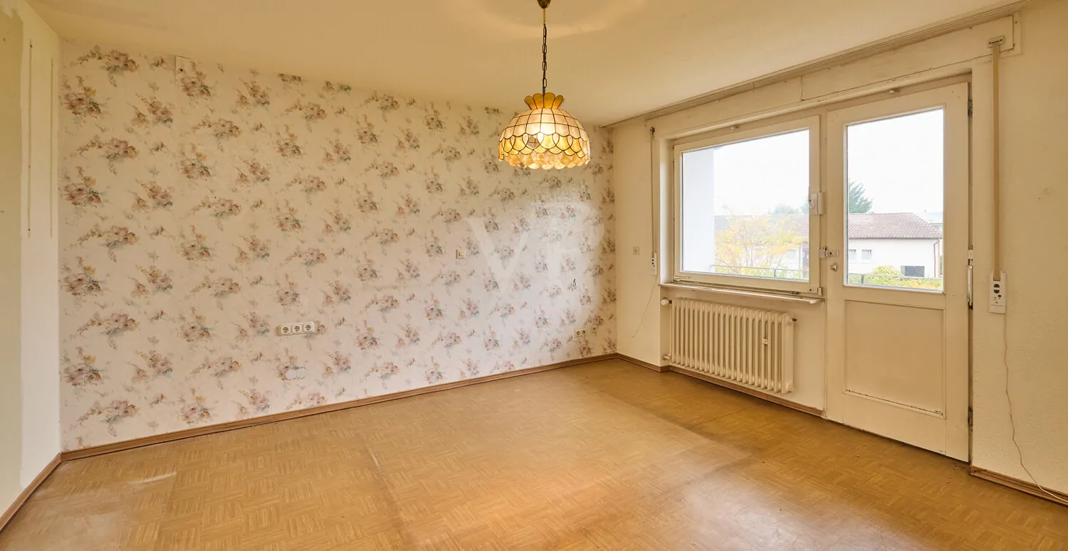 Schlafzimmer II mit Zugang auf den Balkon