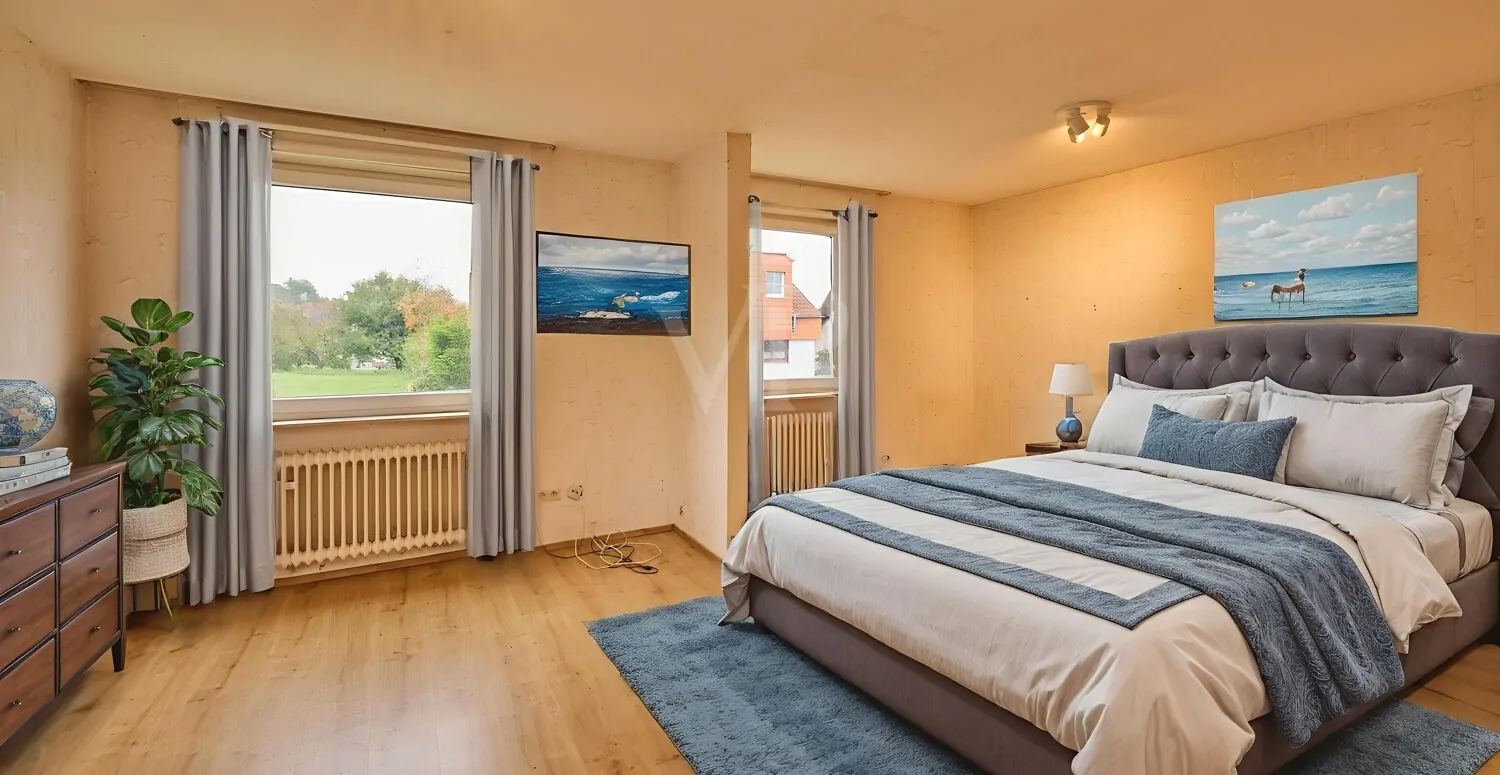 Schlafzimmer I - KI bearbeitet