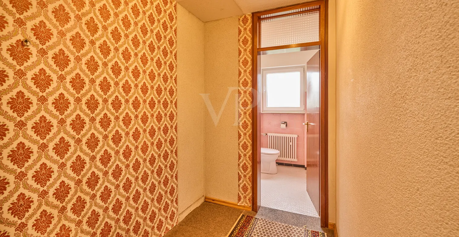 Flurbereich vor dem Gäste-WC