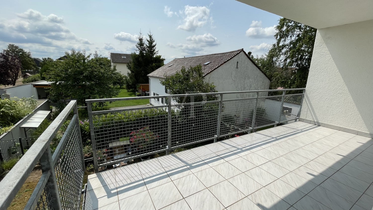 Balkon in Südausrichtung