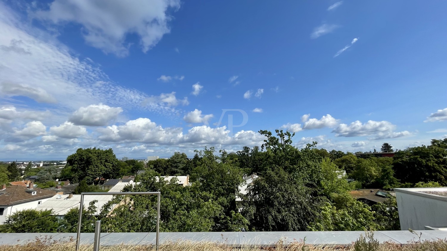 Herrlicher Ausblick über Darmstadt