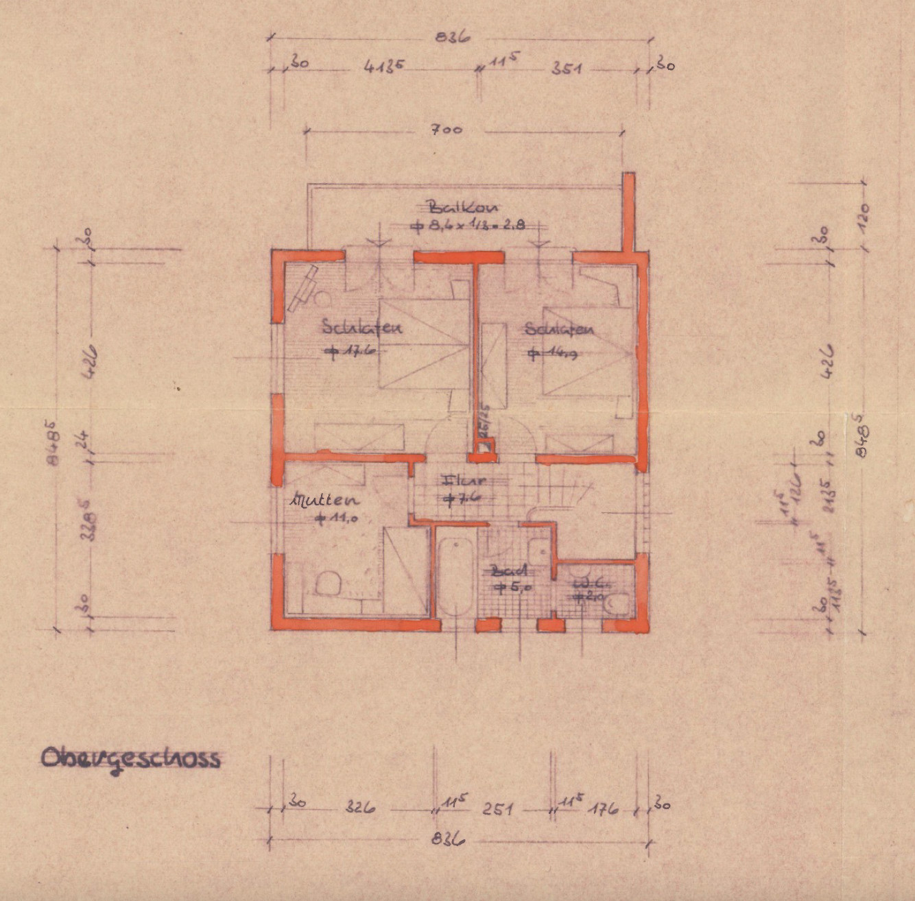 Grundriss OG