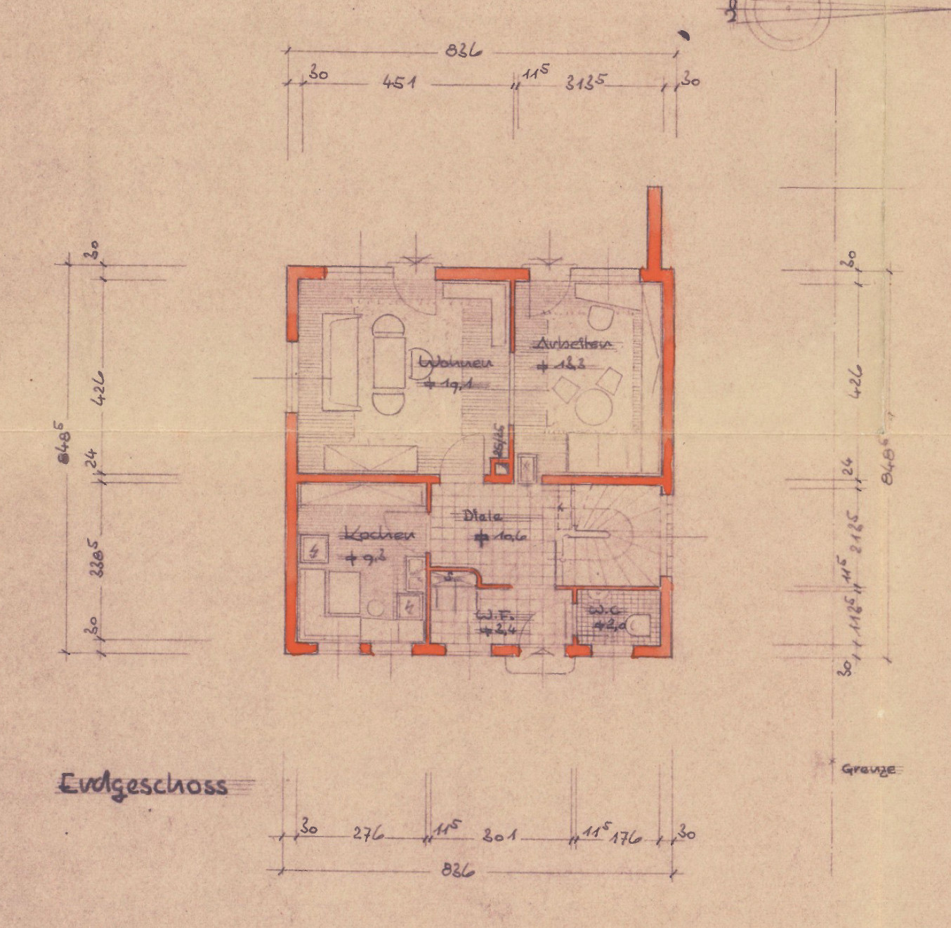 Grundriss EG