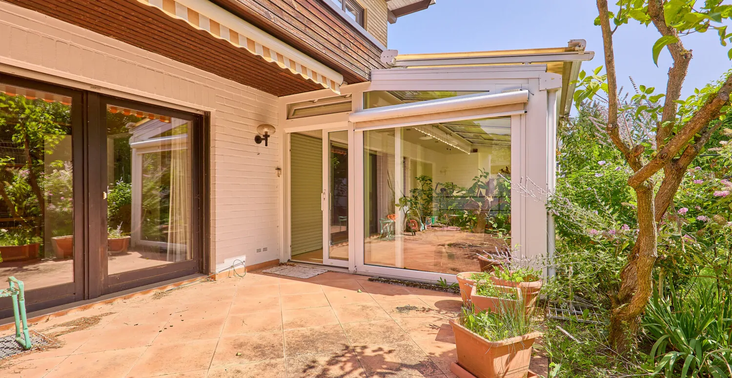 Beheizter Wintergarten