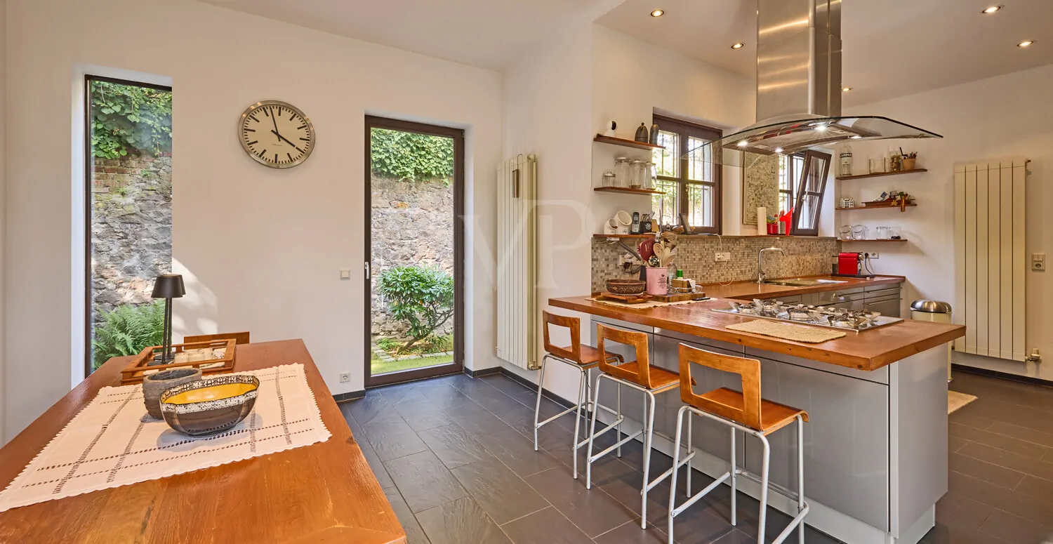 Essplatz in der Küche