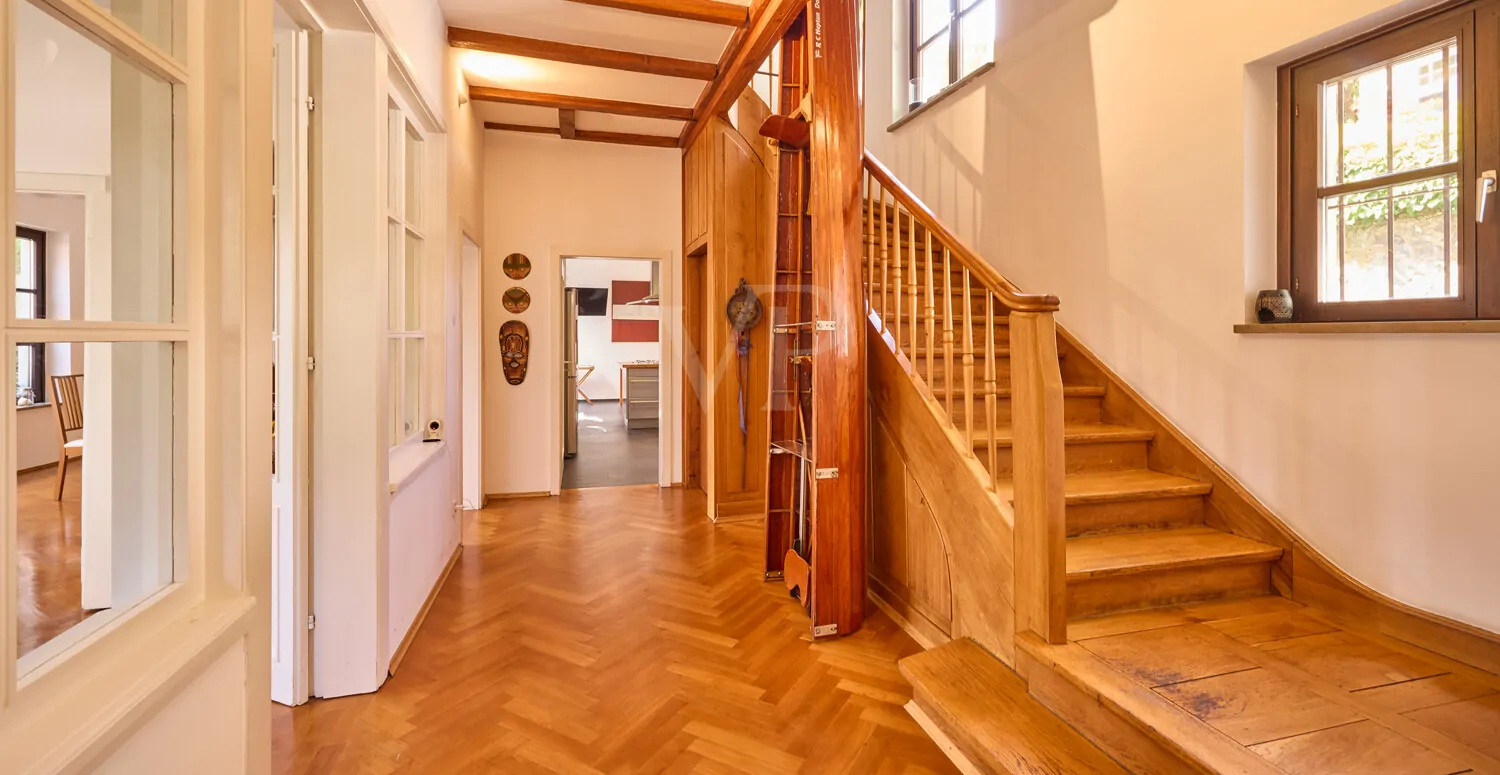 Aufgang in das Obergeschoss