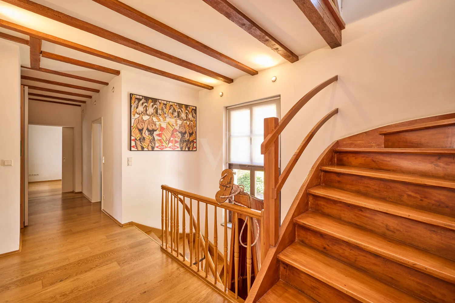 Aufgang zum Dachgeschoss