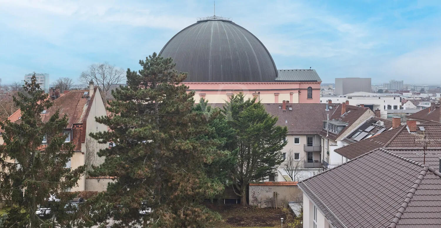 Ausblick auf die "Kuppelkirche"