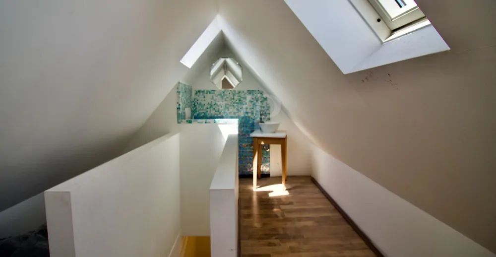 Spitzboden Vorderhaus