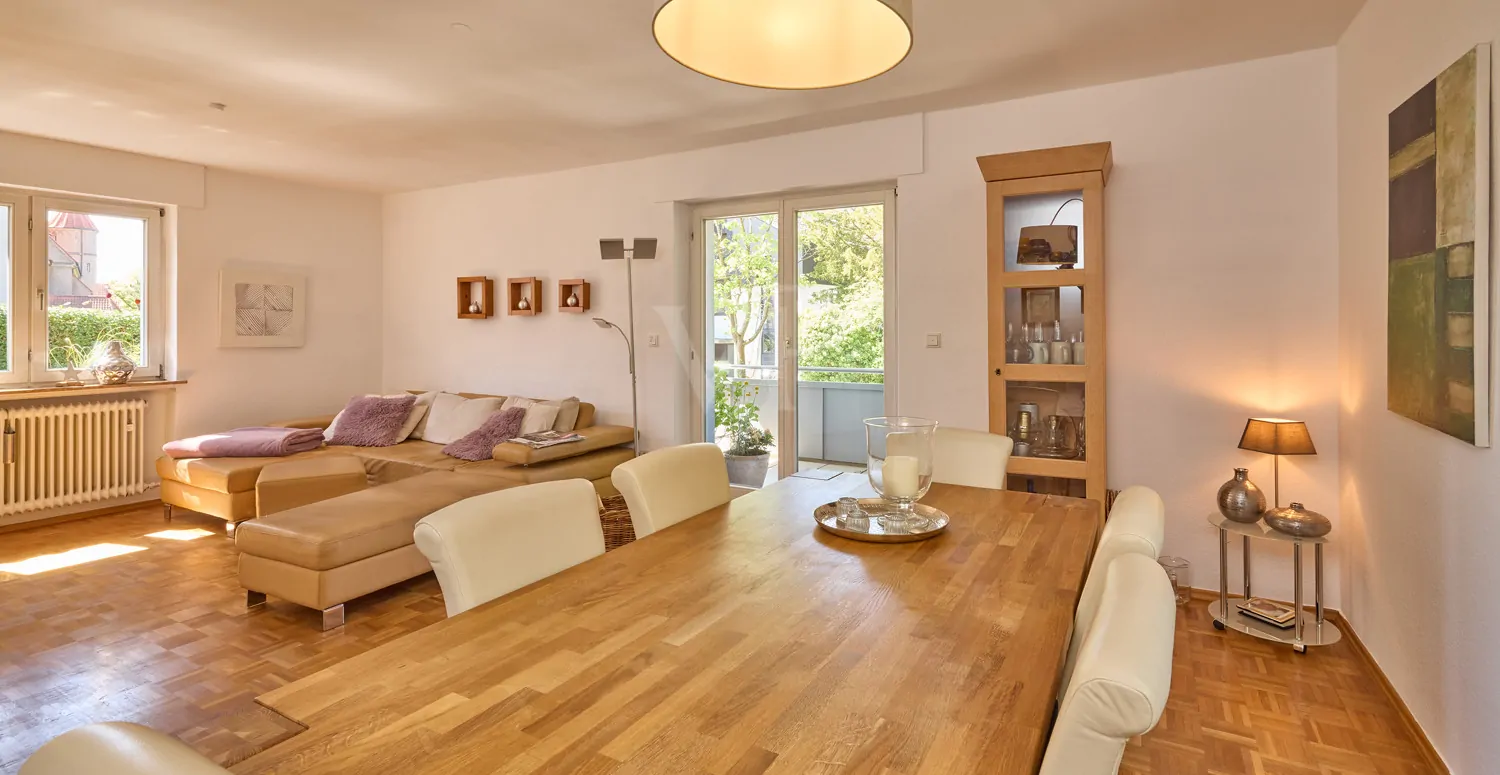 Wohn-/Esszimmer EG Mietwohnung