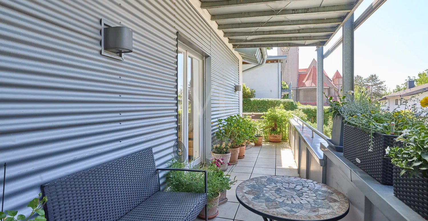 Balkon EG Mietwohnung