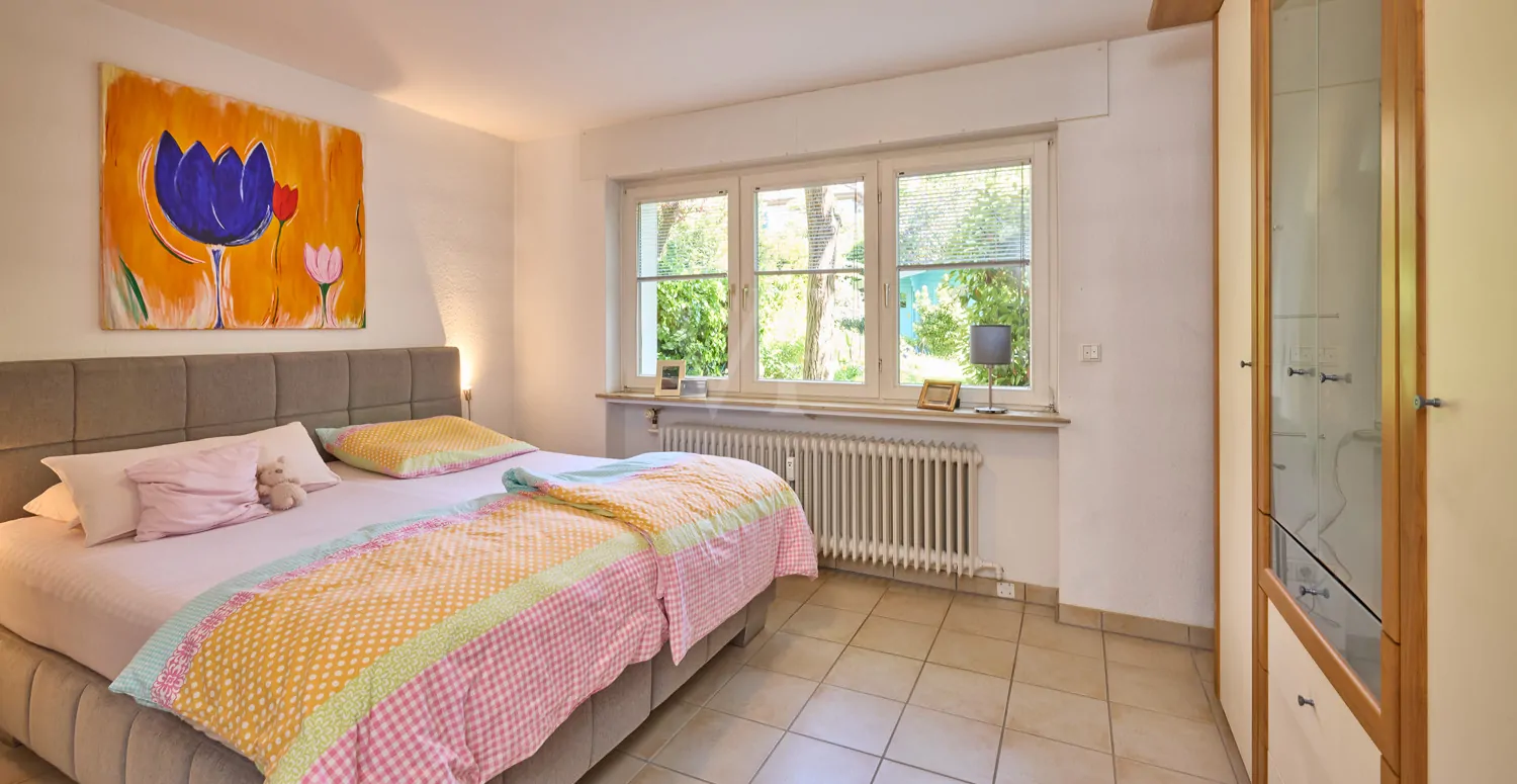 Schlafzimmer EG Mietwohnung
