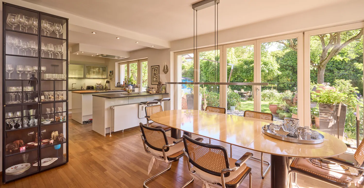 Ess-/Kochbereich Hauptwohnung