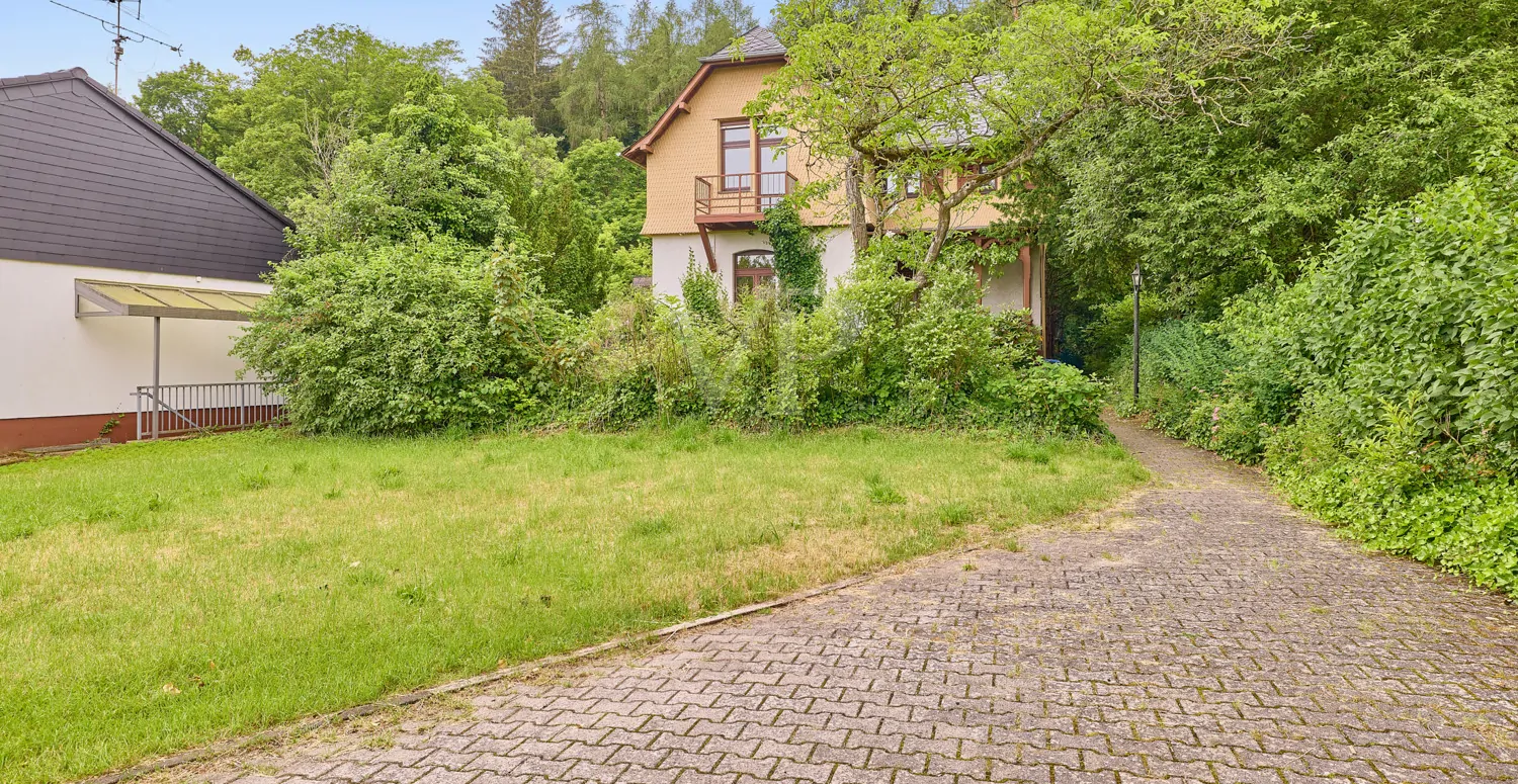 Zufahrt und Vorgarten