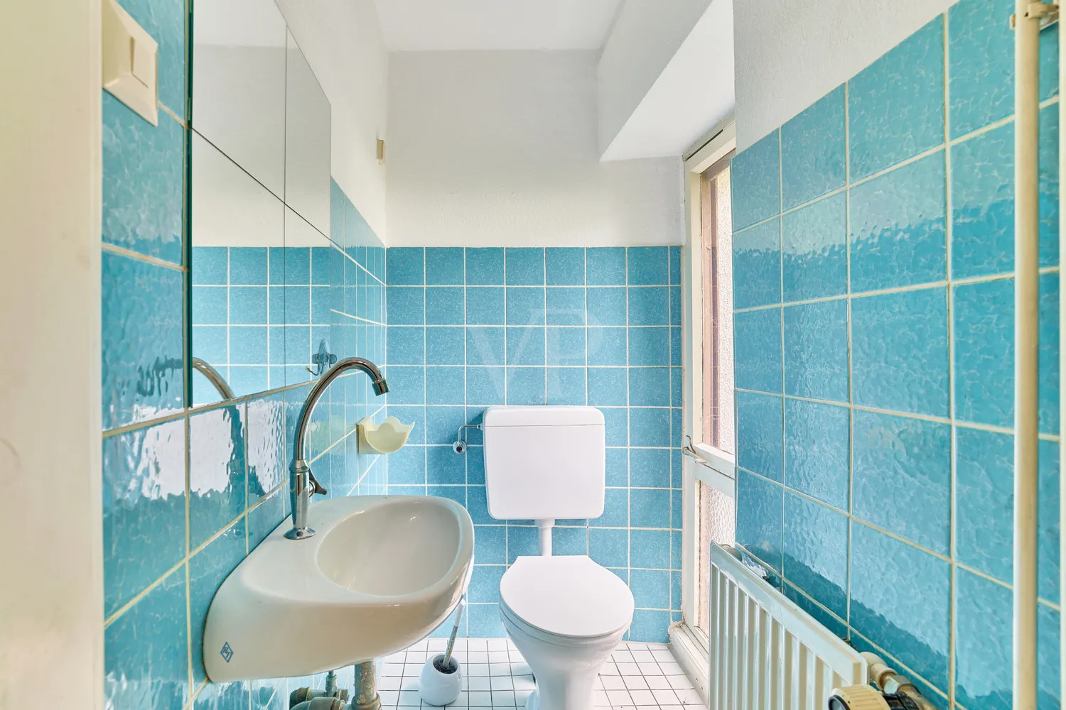 Gäste-WC auf Zwischenebene