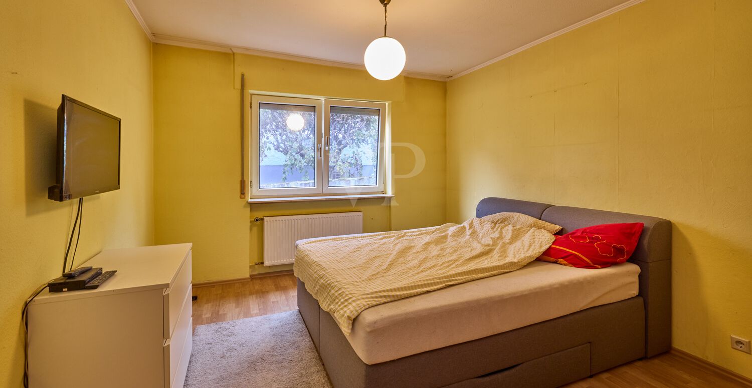 Schlafzimmer der Einliegerwohnung