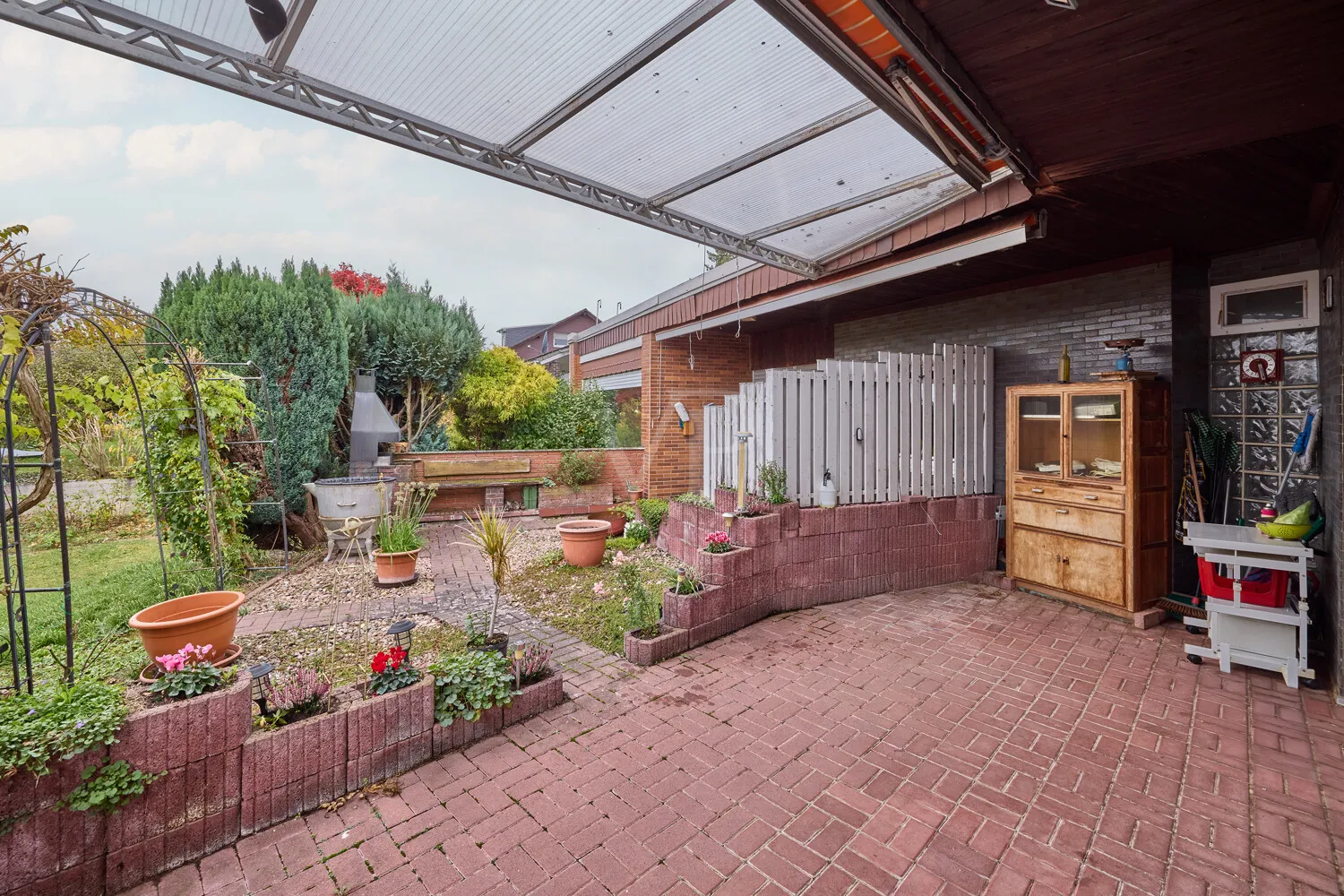 Terrasse im Erdgeschoss