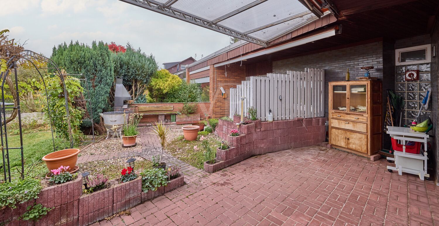 Terrasse im Erdgeschoss