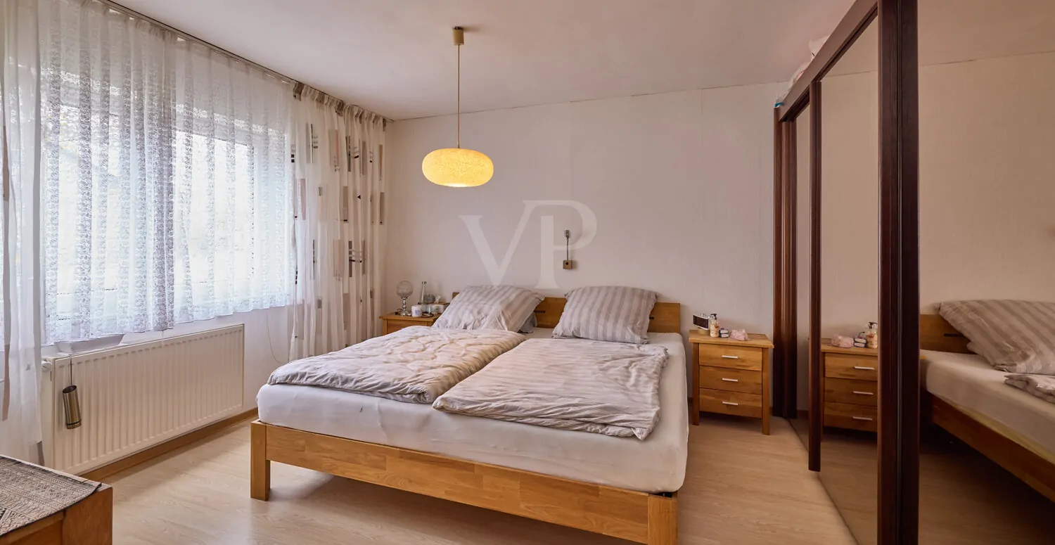 Schlafzimmer im Erdgeschoss