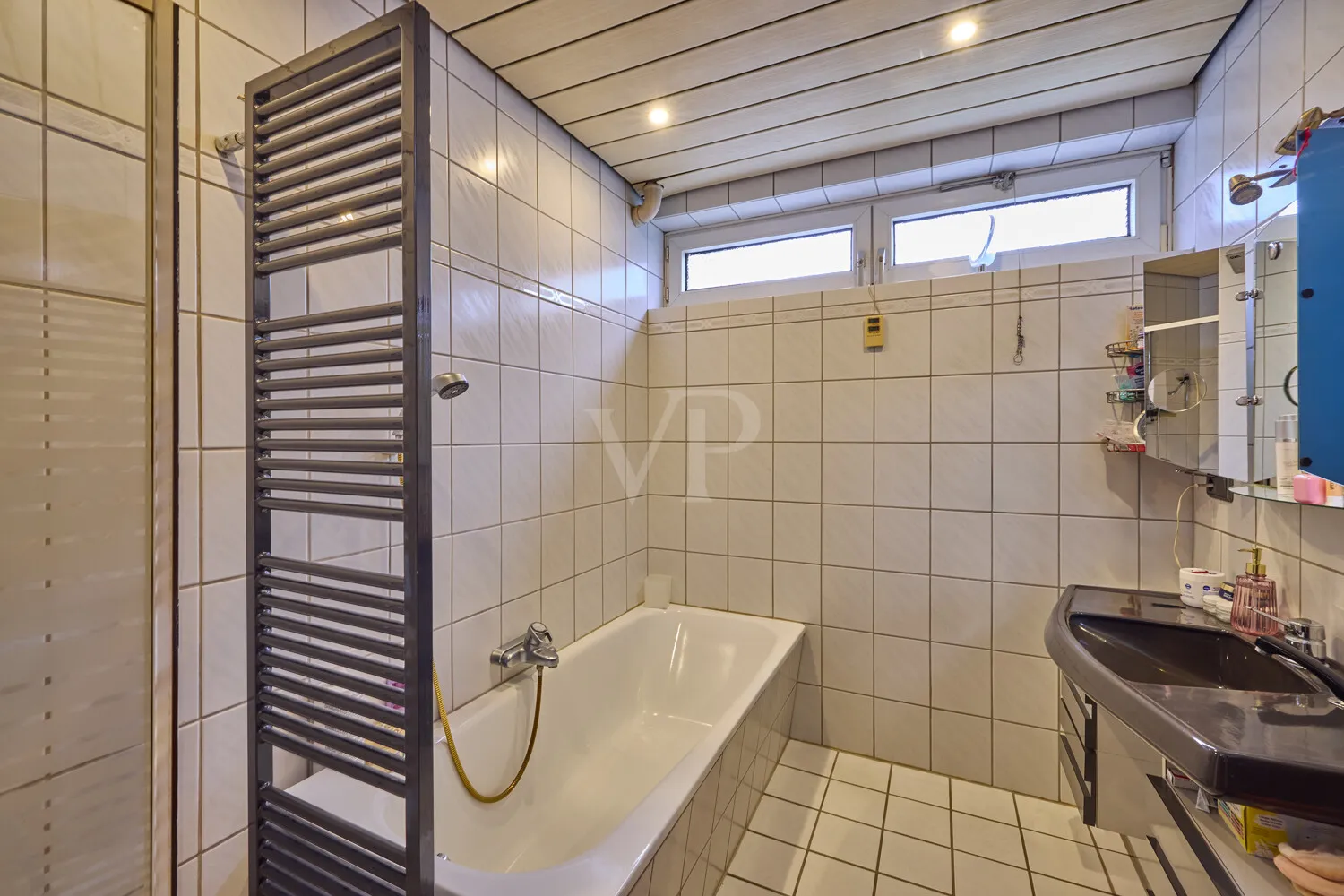 Tageslichtbad im Erdgeschoss