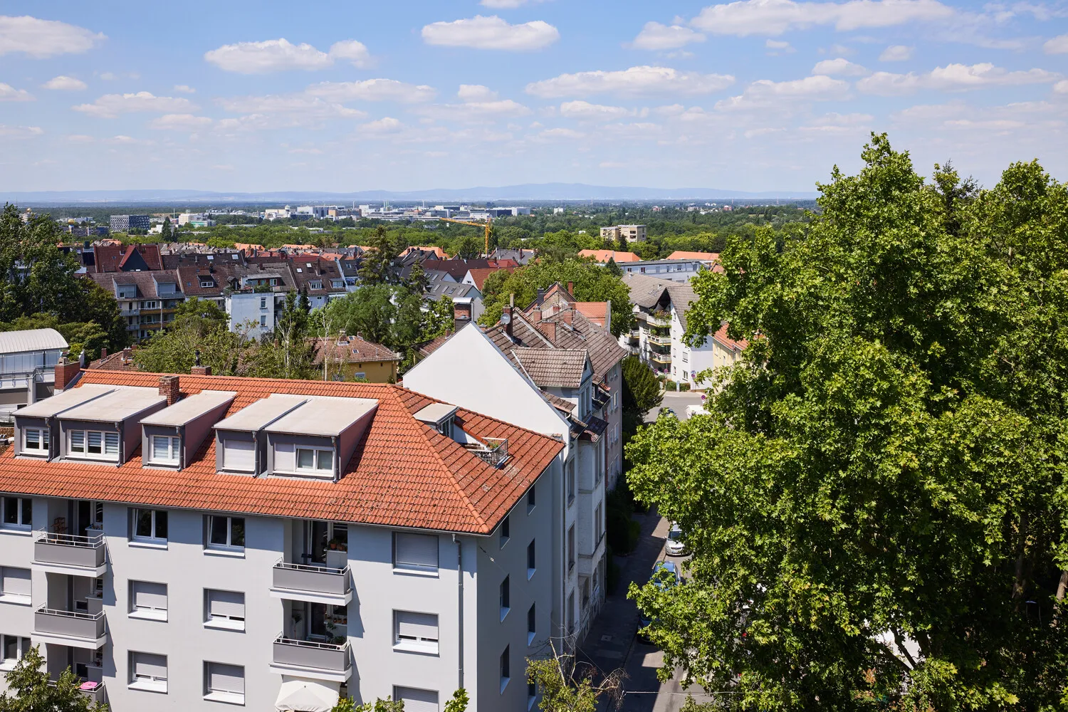 Ausblick von der Terrasse