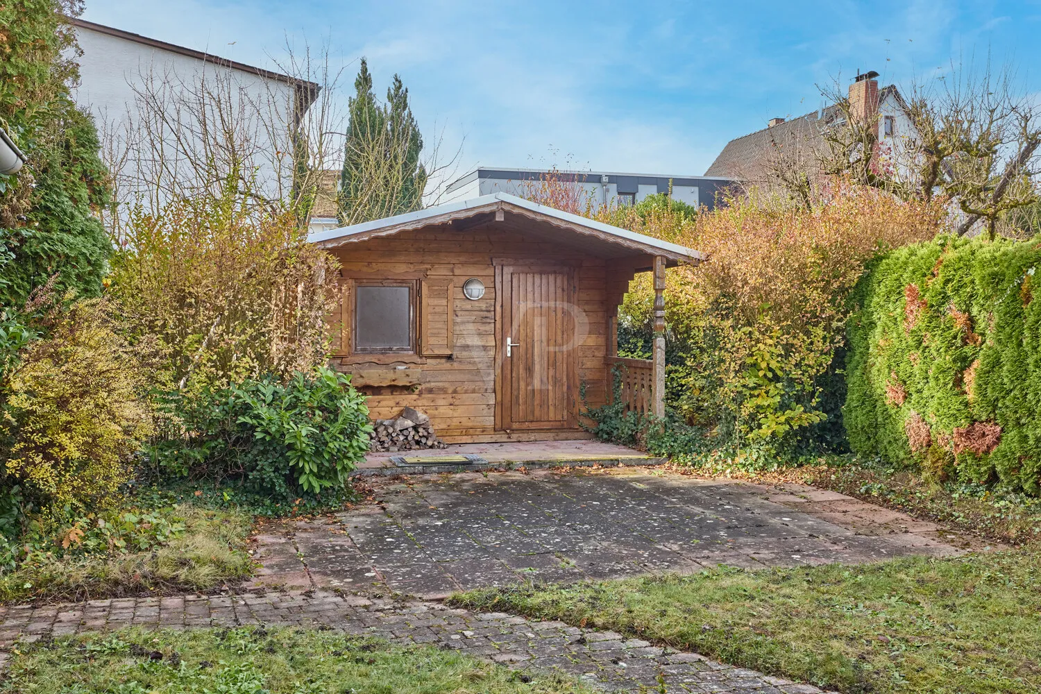 Gartenhaus und kleinen Schuppen