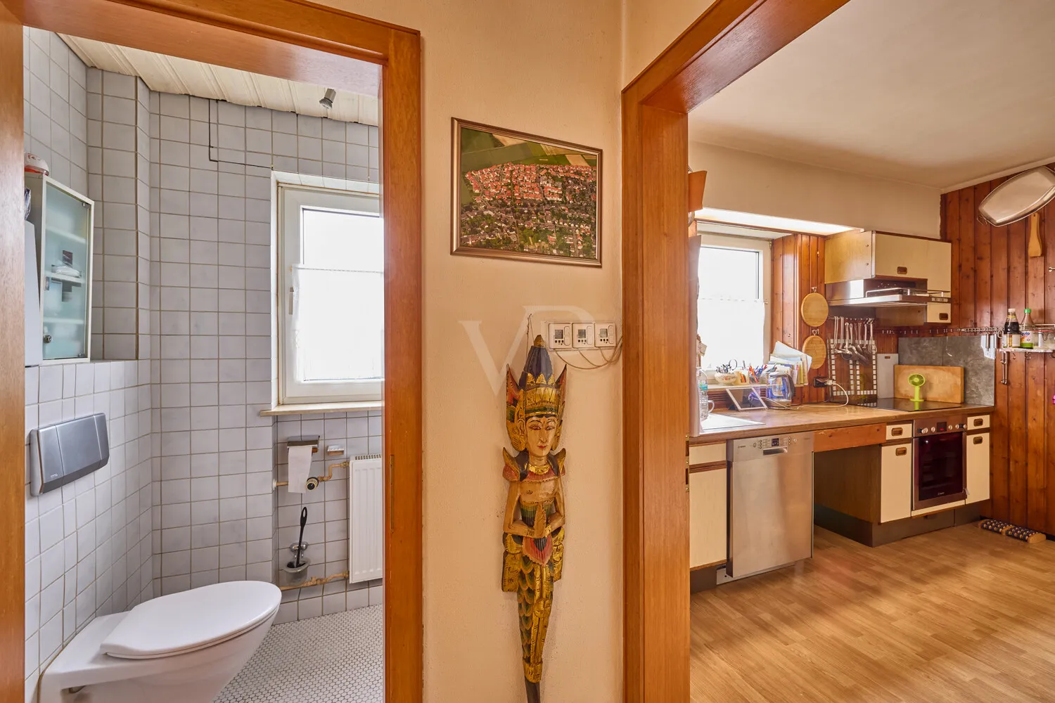 Gäste-WC im Erdgeschoss