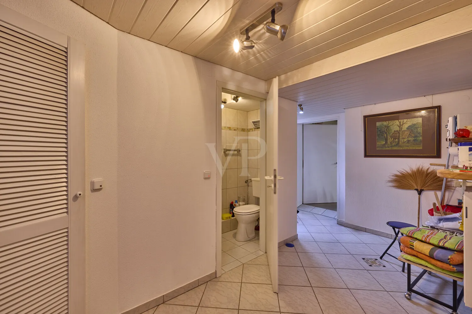 Gäste-WC im Untergeschoss