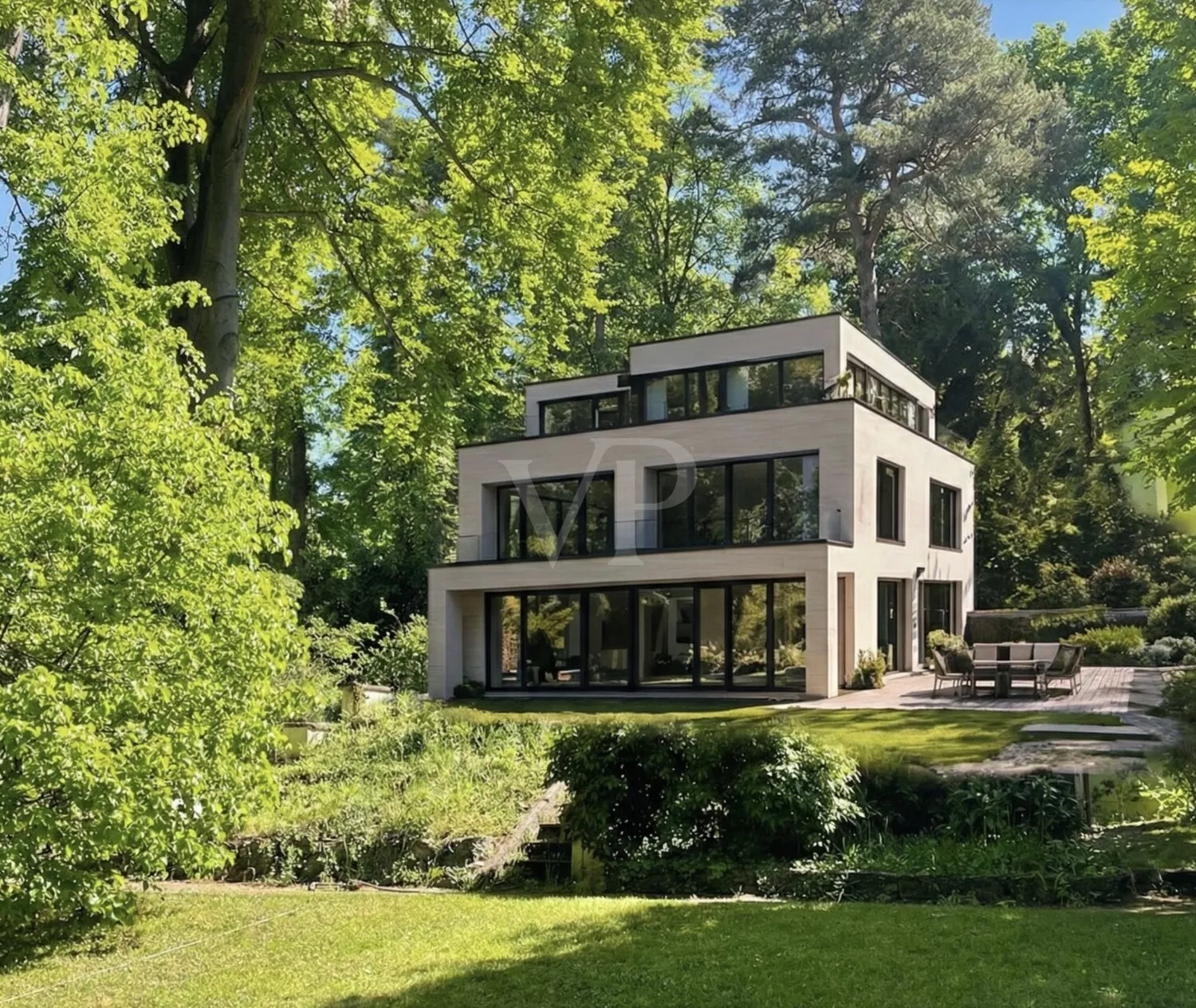 Haus-Beispiel ohne Gewähr KI-Darstellung