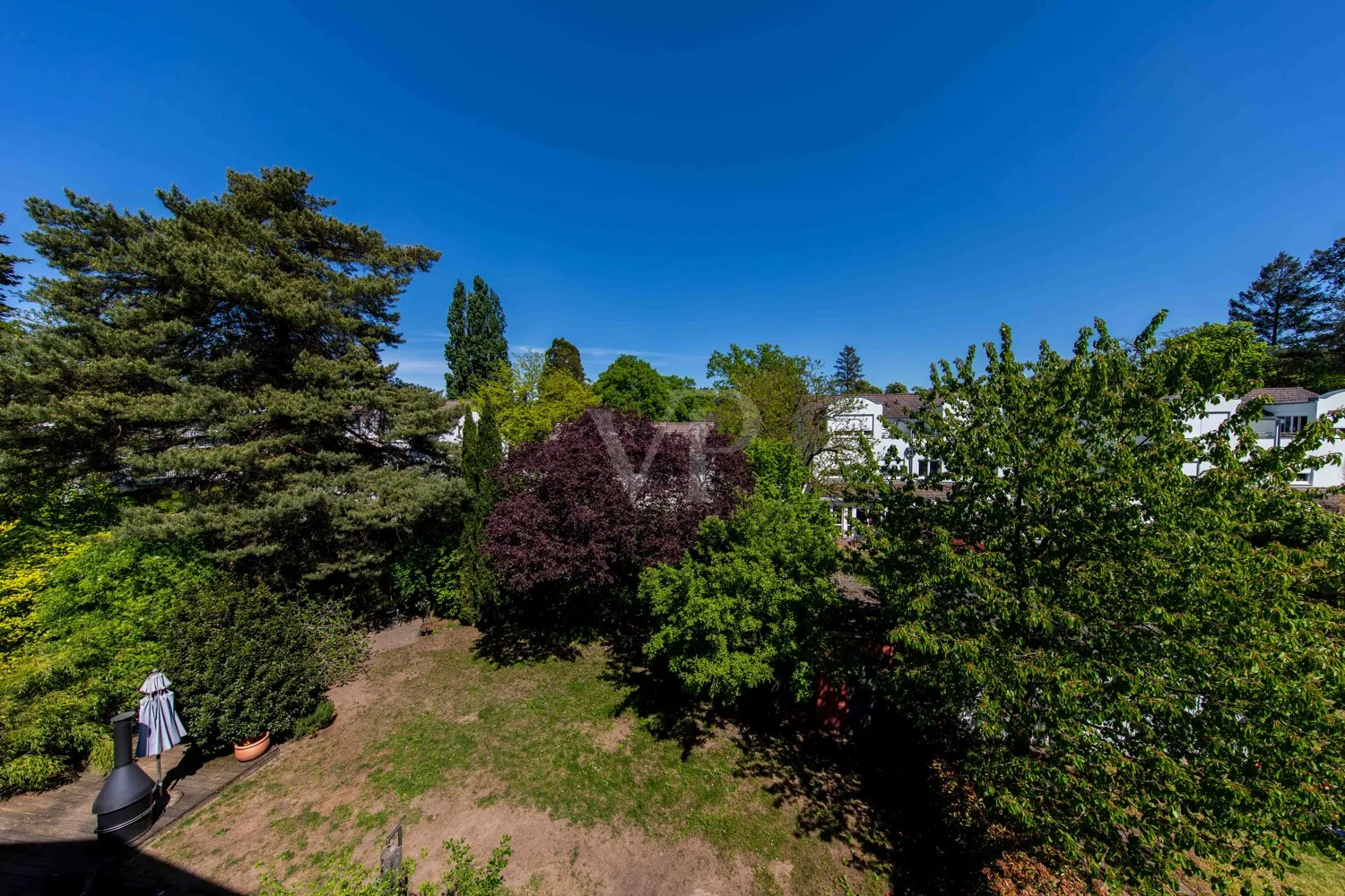 Blick von der Dachterrasse