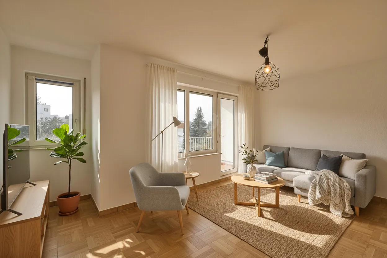 Sofort verfügbar, 3-Zimmer-Wohnung in ruhiger Lage - Foto 2