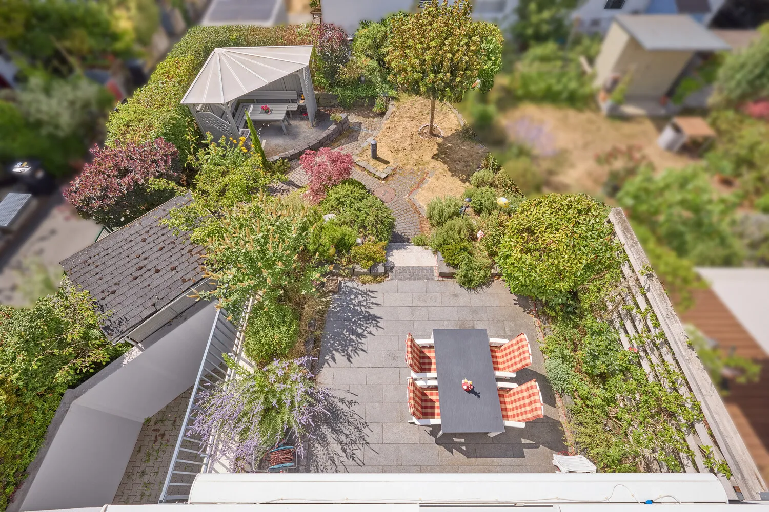 Blick in den Garten