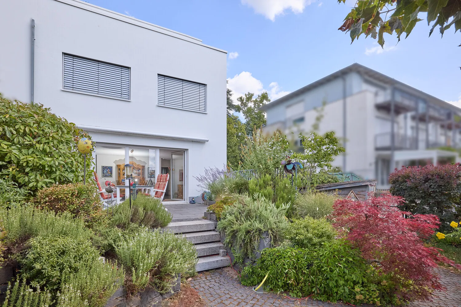 Terrasse mit Markise