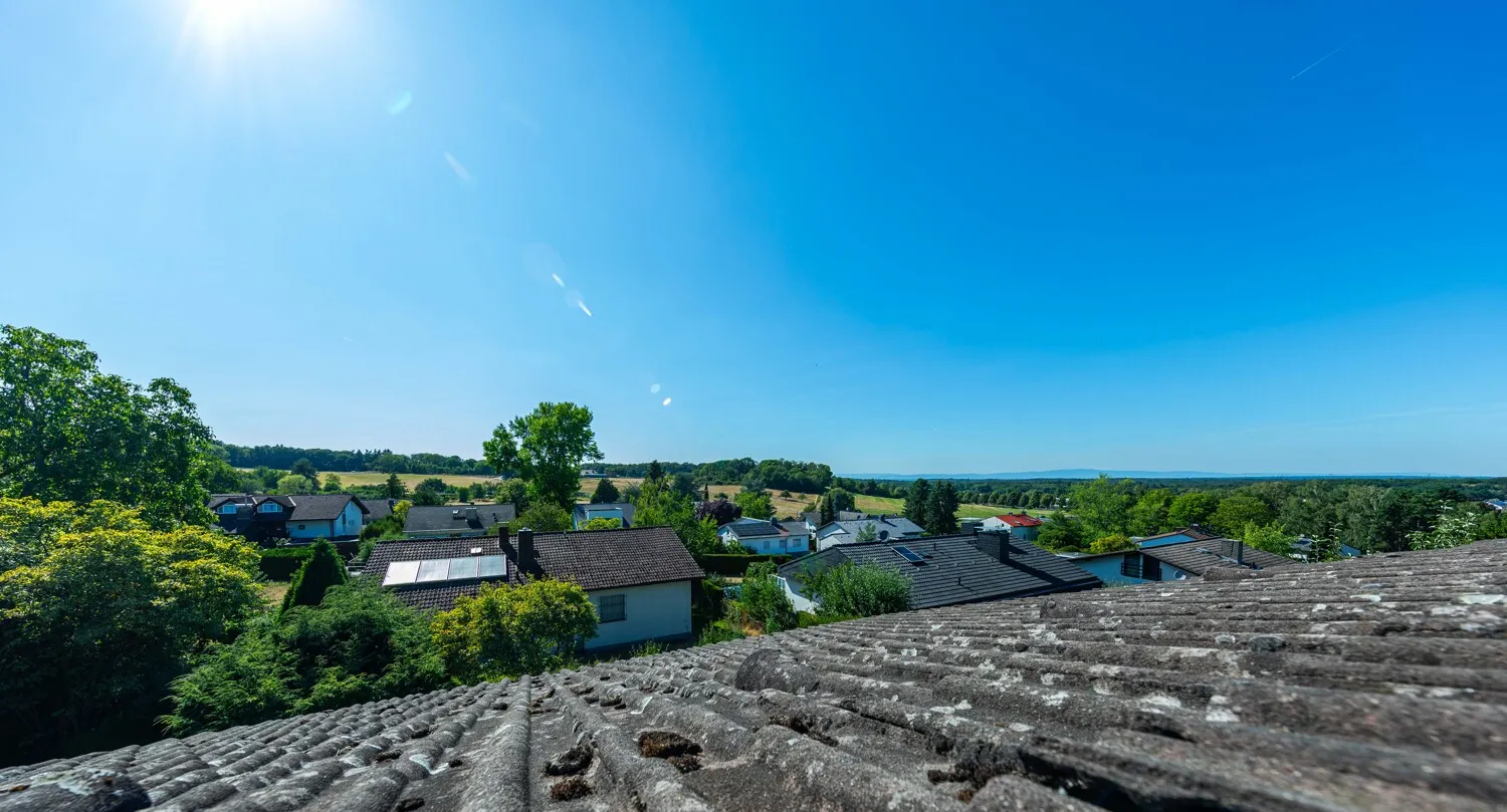 Ausblick vom Dachgeschoß