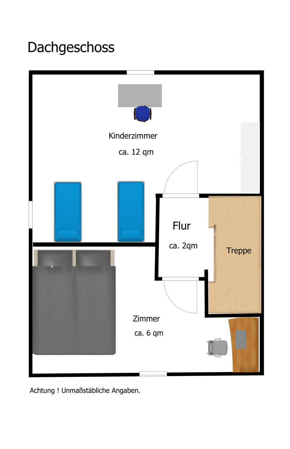 Grundriss Dachgeschoss