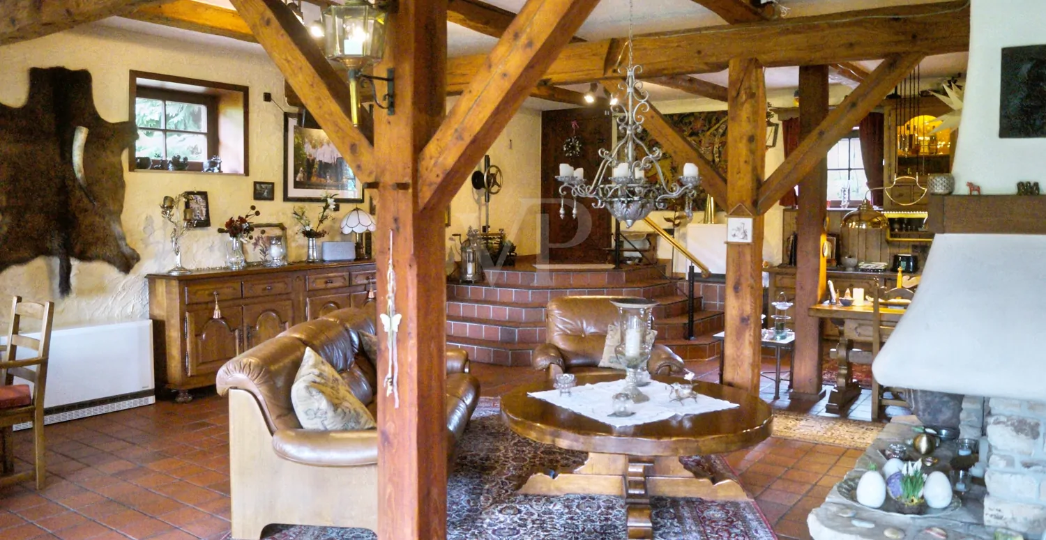 EG Wohnbereich  Kamin