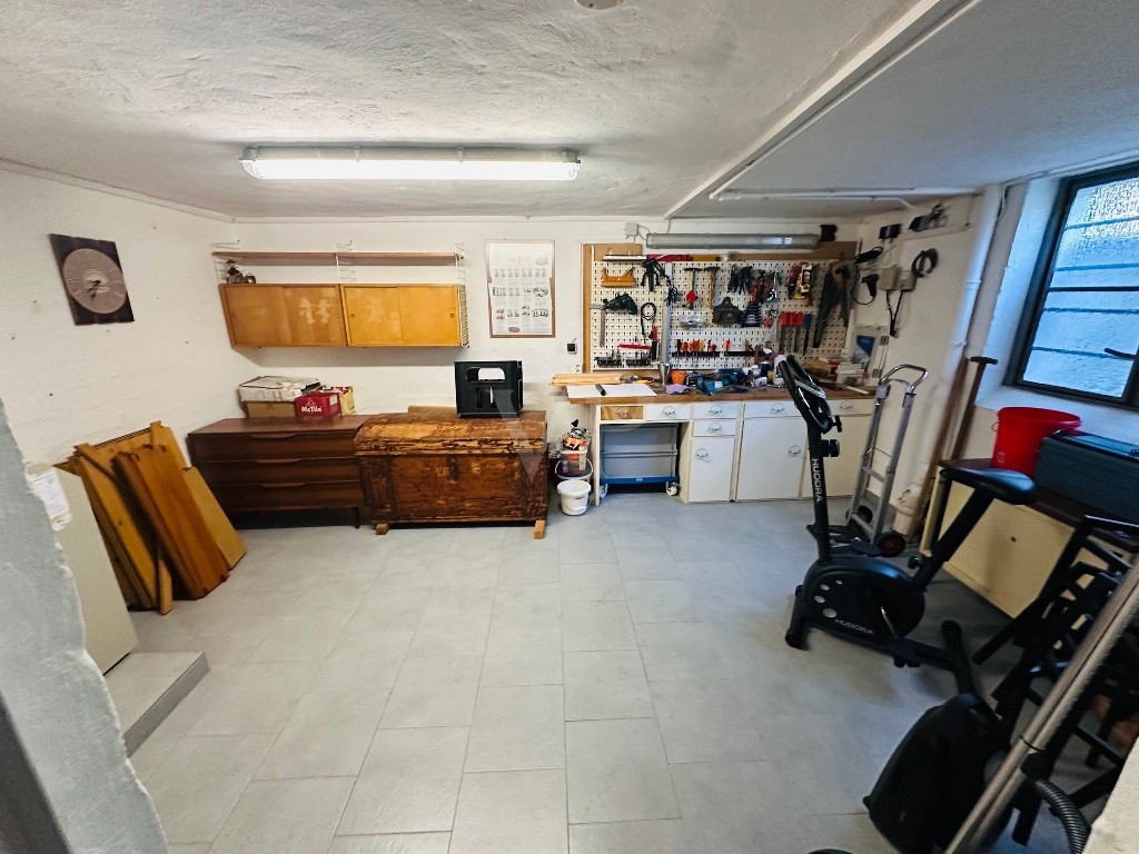 Heizungskeller mit Werkstatt