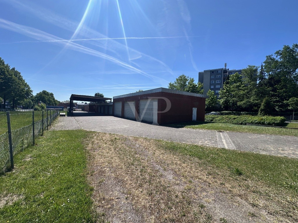 Ansicht Lagerhallen
